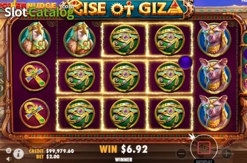Rise of Giza PowerNudge slot apk download for android  v1.0 screenshot 4