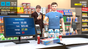 Manage Supermarket Simulator mod menu apk 2.0 unlimited everythingͼƬ1