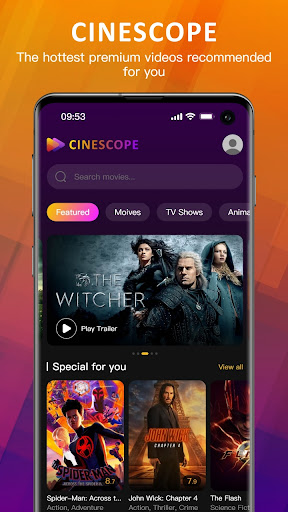 CineScope films app download apk latest version  1.0.6 screenshot 2