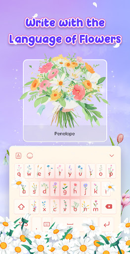 Flower Language Keyboard app free download  1.0.4 screenshot 3