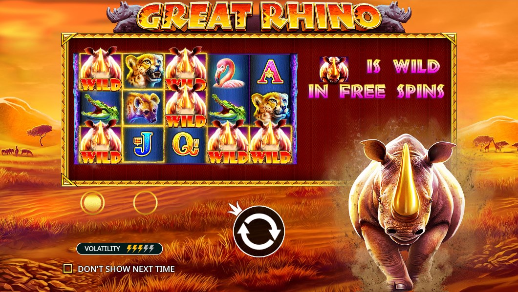 Great Rhino slot game download latest version  1.0.0 screenshot 3