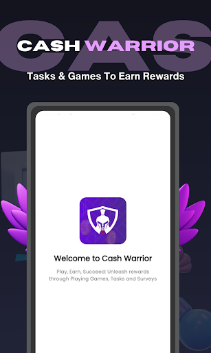 Cash Warrior Easy Earning Mod Apk Premium Unlocked  1.0.1 screenshot 2