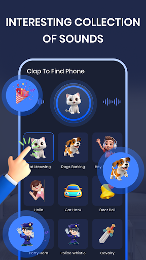 Clap to Find Phone with Sound app free download latest version  1.0 screenshot 1