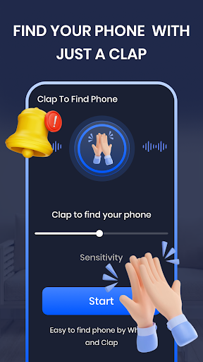 Clap to Find Phone with Sound app free download latest version  1.0 screenshot 4