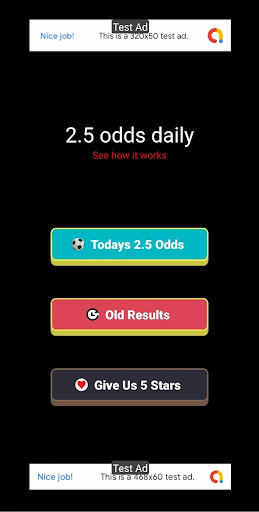 2.5 Odds Daily apk latest version free download  2.0 screenshot 1