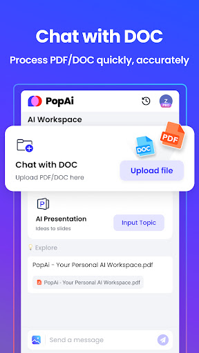 PopAi AI Chat with PDF & Image Mod Apk Premium Unlocked  1.1.5 screenshot 3