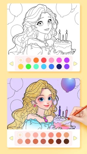 Princess Fantasy Coloring apk download latest versionͼƬ1