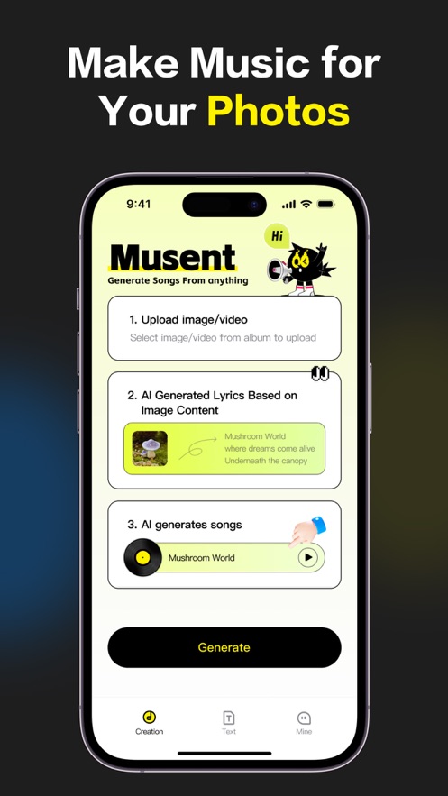 Musent AI Songs & Music Maker app free download latest version  1.1.0 screenshot 3