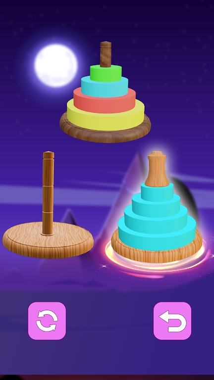 Tower Of Hanoi Classic Puzzle apk download latest version  1.0 screenshot 2