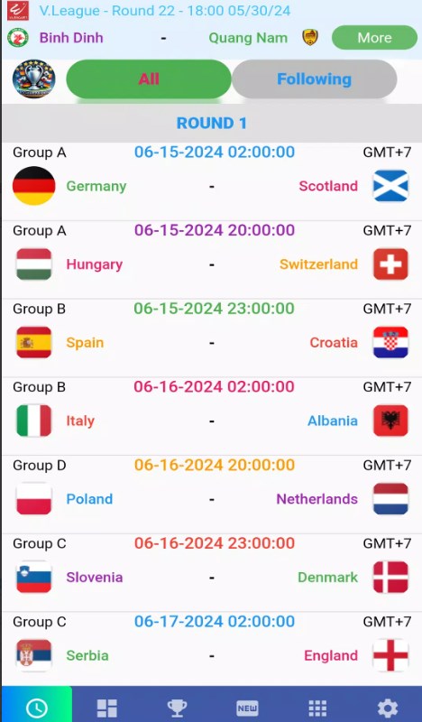 Euro Matches 2024 apk latest version  4.1.3 screenshot 1