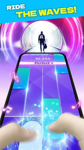 Rhythm Rush Piano Music Game mod apk latest versionͼƬ1