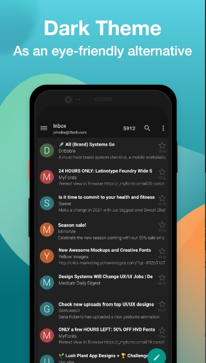 email aqua mail mod apk Pro Unlocked latest version  1.51.5 screenshot 4