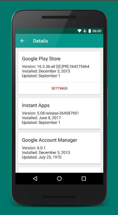 play services info update apk latest version  0.16 screenshot 2