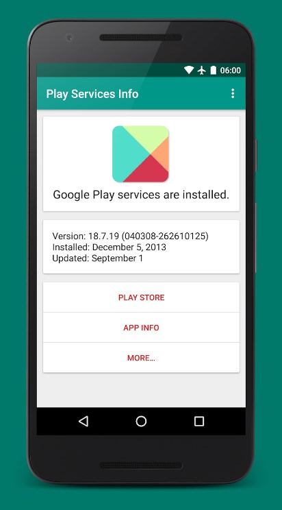 play services info update apk latest version  0.16 screenshot 3