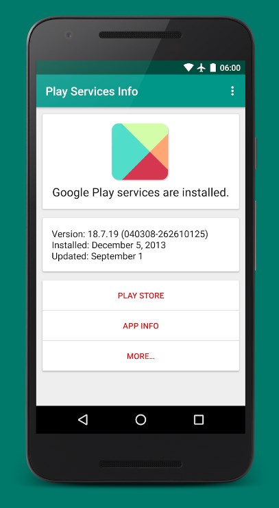 play services info update apk latest version  0.16 screenshot 4