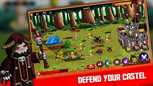 Castle Fortress Tower Defense apk download  1.0.3 screenshot 4