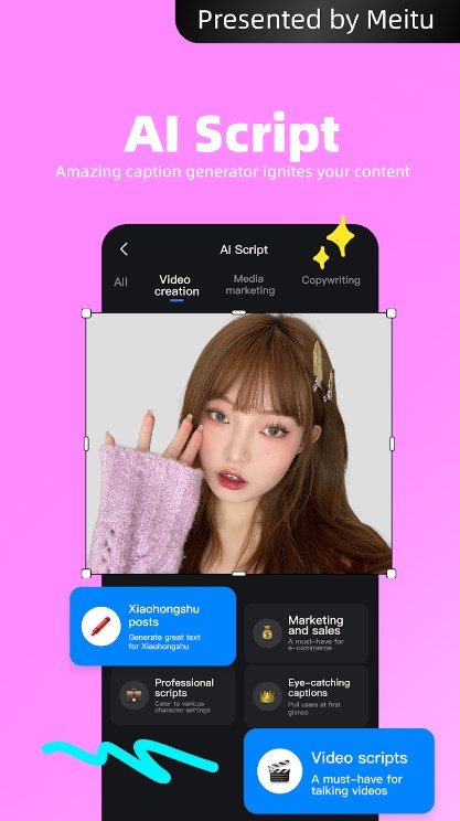 Kaipai Create video with AI Free Download for Android  5.1.20.001 screenshot 3