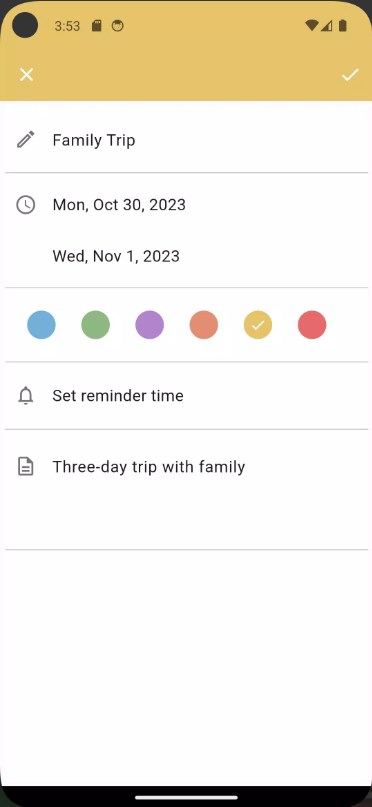 AI Calendar premium unlocked mod apk  3.5.8 screenshot 3