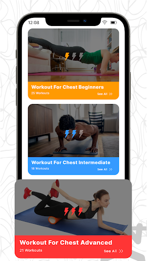 Chest Workout No Equipment app free download  1.0 screenshot 4