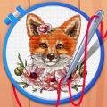 Cross Stitch Coloring Art app