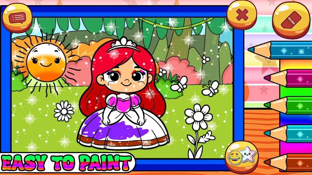 Girls Coloring Game Doll Paint apk download for android  0.1 screenshot 2