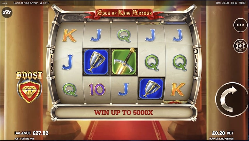 Book of King Arthur slot apk download for android  1.0.0 screenshot 3