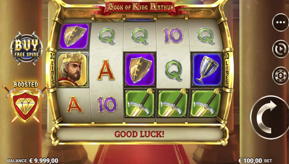 Book of King Arthur slot apk download for android  1.0.0 screenshot 4