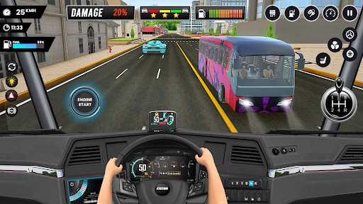 Bus Driving Simulator Games 3D apk download latest version  1.0.1 screenshot 3