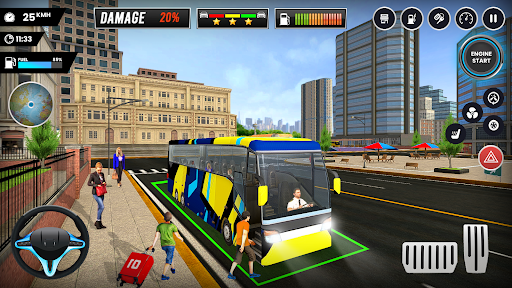 Bus Driving Simulator Games 3D apk download latest version  1.0.1 screenshot 4
