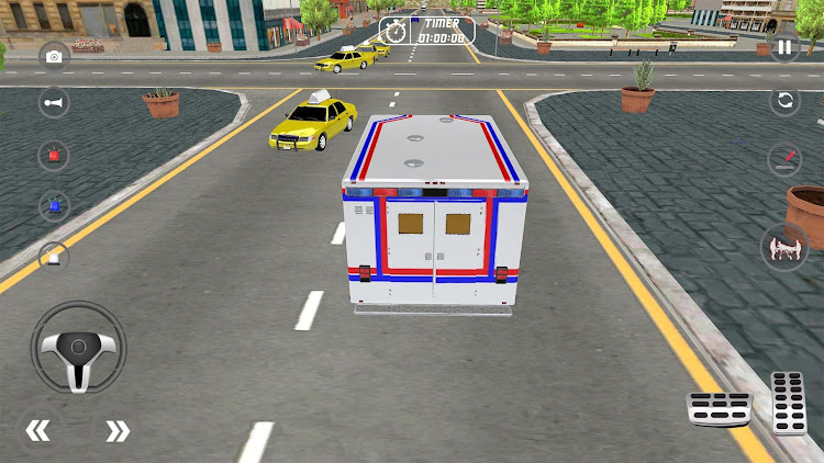 Ambulance Driving Simulator mod apk download latest version  v1.0 screenshot 4