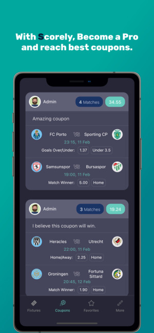 Scorely Live Football Tips App Free Download Latest VersionͼƬ1