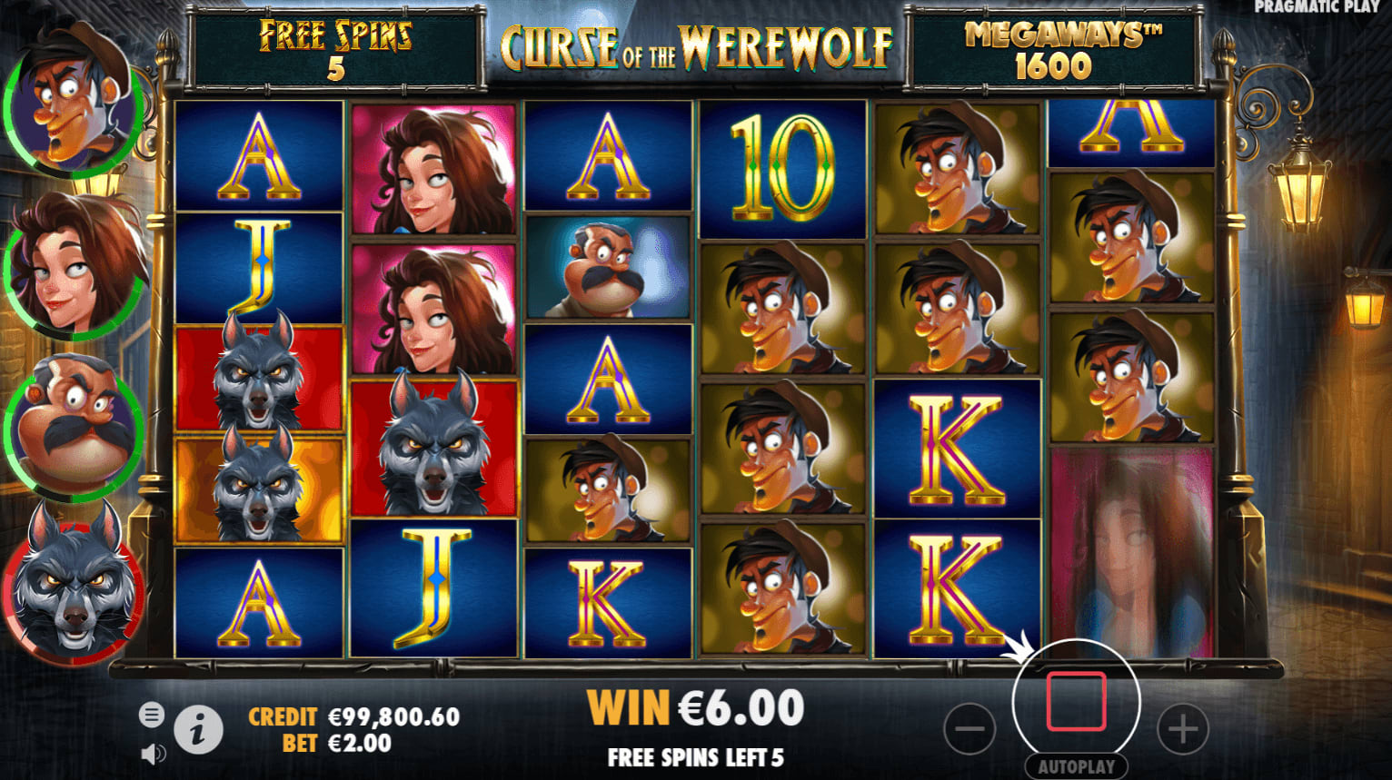Curse of the Werewolf Megaways slot apk download for android  1.0.0 screenshot 2