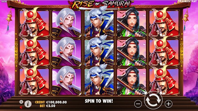 Rise of Samurai Megaways pragmatic play game download  1.0.0 screenshot 2