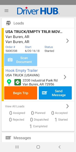 USA Truck Driver Hub app for iphone latest version  1.51 screenshot 1