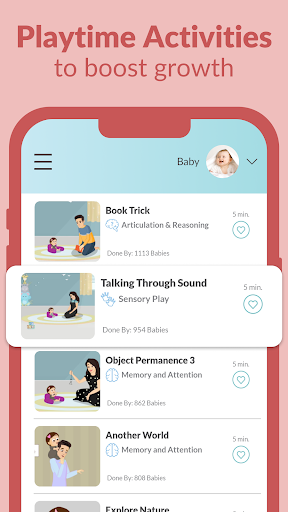 Baby Development & Milestones app latest version free download  1.62 screenshot 1