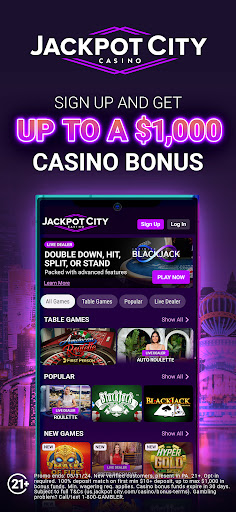 Jackpot City Casino Real Money apk latest version download  1.0.1 screenshot 1