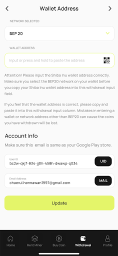 SHIB Cloud Miner App Download for Android  1.0.19 screenshot 3