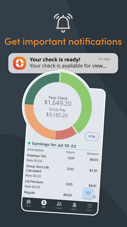 Paylocity app for android download   24.5.0 screenshot 4