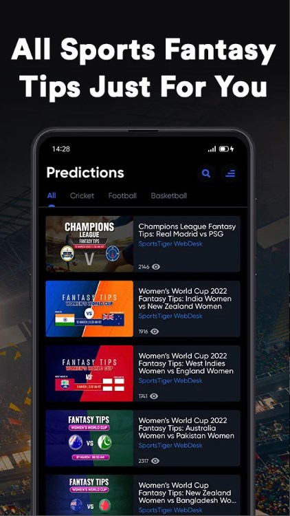 SportsTiger Live Score & News app for android download   2.6.14 screenshot 4