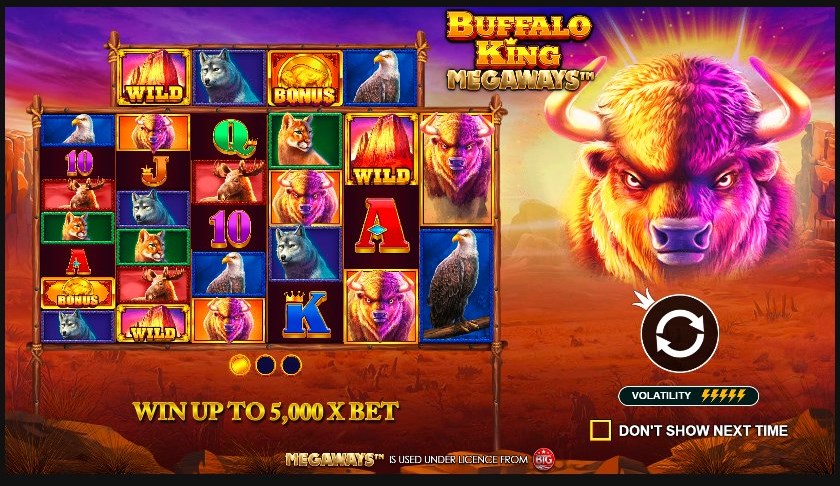 Buffalo King Megaways slot apk download for android  1.0.0 screenshot 4
