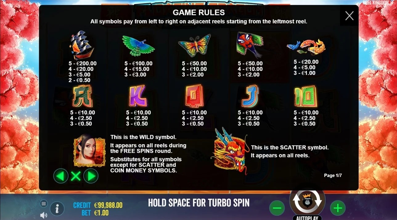 Floating Dragon slot game download for android  1.0.0 screenshot 2