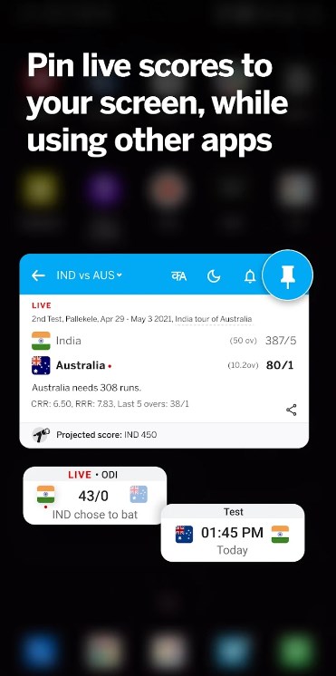 espncricinfo live scores app for android download  9.9.0 screenshot 4