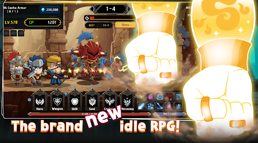 Mega Knight Idle RPG Apk Download Latest Version  1.052 screenshot 1