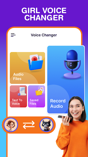 Girl Voice Changer Call voice download apk for android  1.8.0 screenshot 2
