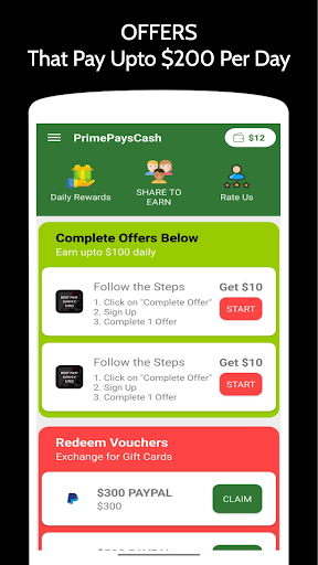 PrimePaysCash Make Money apk latest version download  1.3 screenshot 1