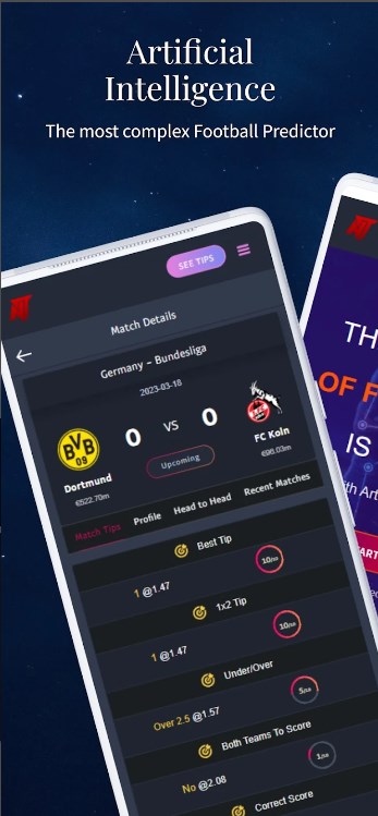 AI Football Tips NerdyTips app for android download  1.5 screenshot 1