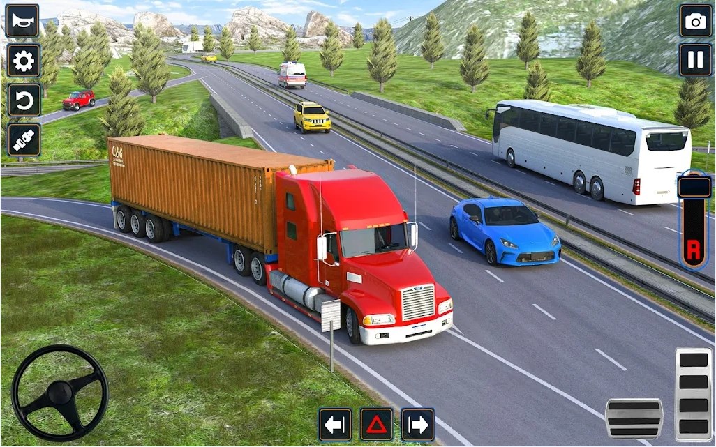 American Truck Driving 3D 2024 apk download latest version  1.0.2 screenshot 4