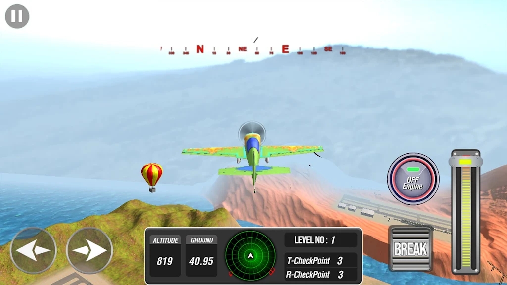 Flight Simulator Airplane Game apk free download for android  1.0 screenshot 1