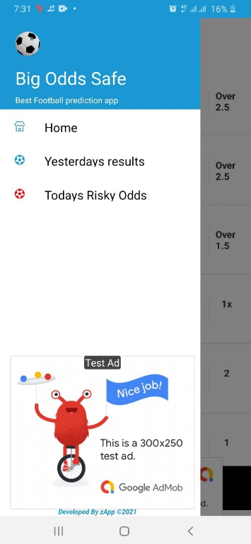 Big Odds Safe App Free Download for Android  12.0.0 screenshot 1