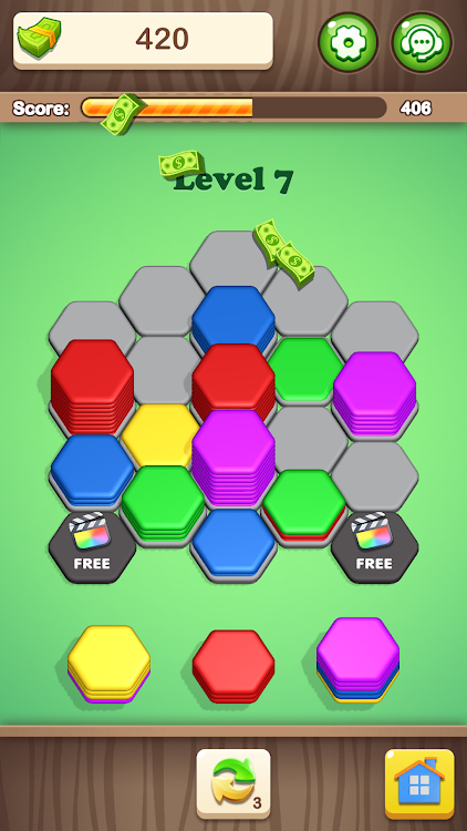 Hexa Blast Color apk download for Android  v1.0 screenshot 3